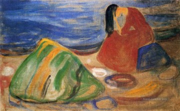 Werke von 350 berühmten Malern Werke - Melancholie Edvard Munch